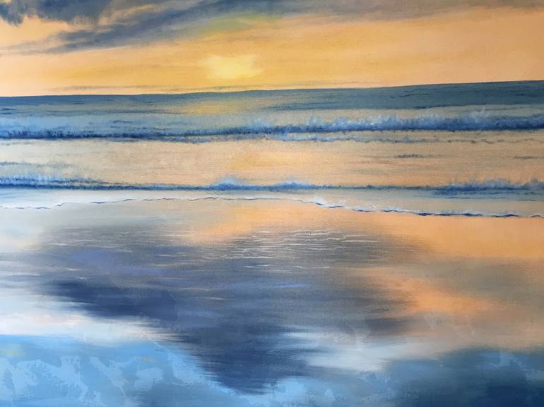 Original Expressionism Seascape Painting by Caesiliae Fine Art