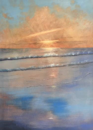 Original Figurative Seascape Paintings by Caesiliae Fine Art