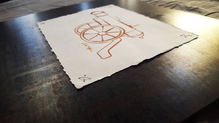 Original Abstract Expressionism Other Drawing by Karina Stanton