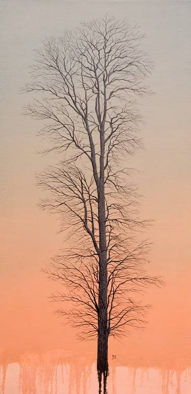 Original Realism Tree Paintings by Duane Nickerson