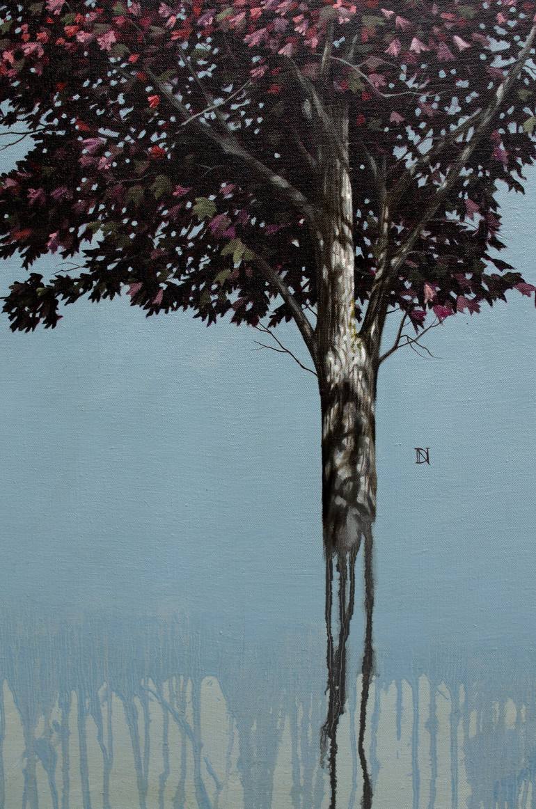 Original Contemporary Tree Painting by Duane Nickerson
