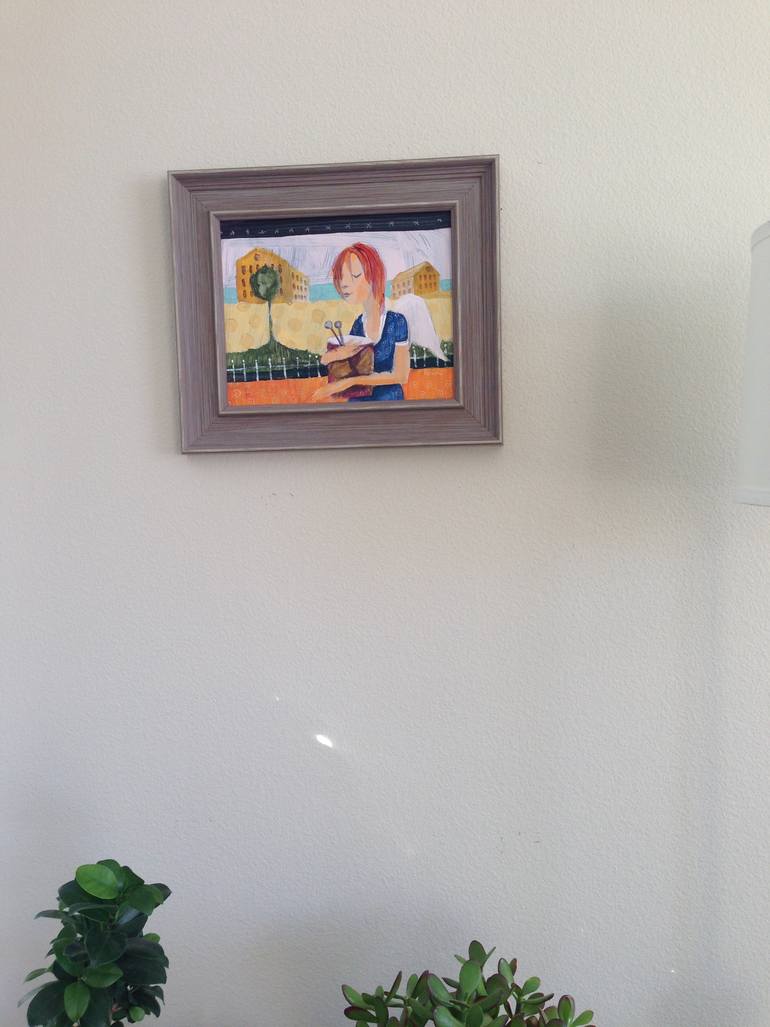 Original Figurative Fantasy Painting by Ponchi Armen
