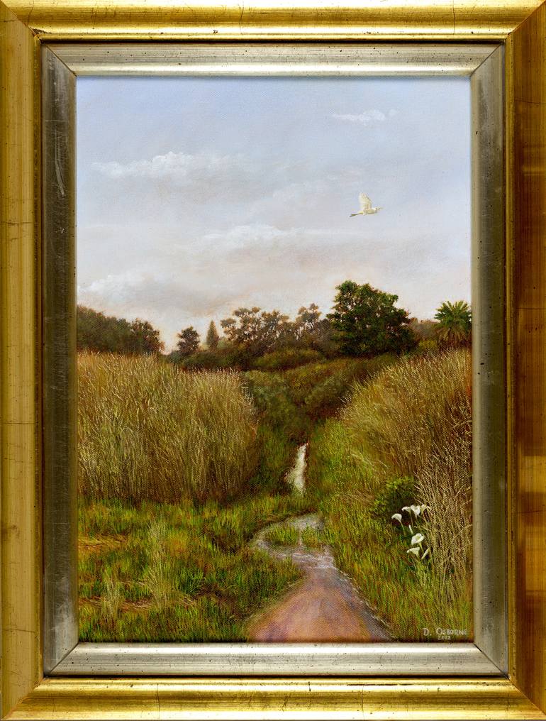 Original Fine Art Landscape Painting by Damian Osborne