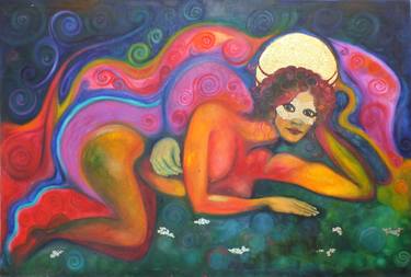 Original Nude Painting by Melinda Chantler
