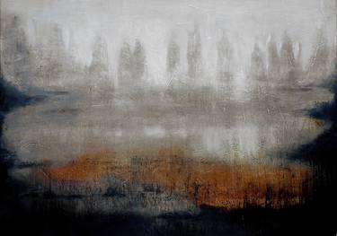 Original Abstract Landscape Paintings by Roselyne Cepko