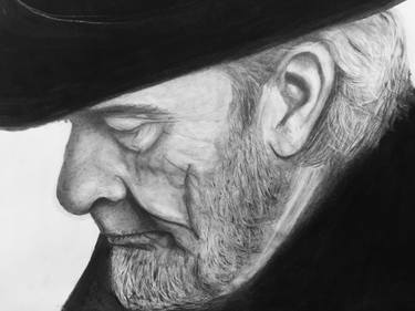 Print of Realism Celebrity Drawings by Clay Nelson