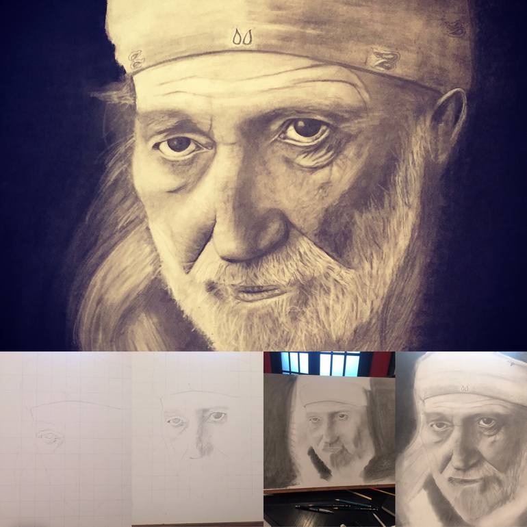Original Realism Pop Culture/Celebrity Drawing by Clay Nelson