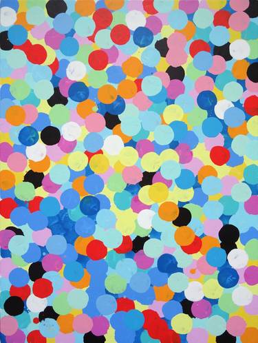 Original Pop Art Abstract Paintings by Andy Shaw