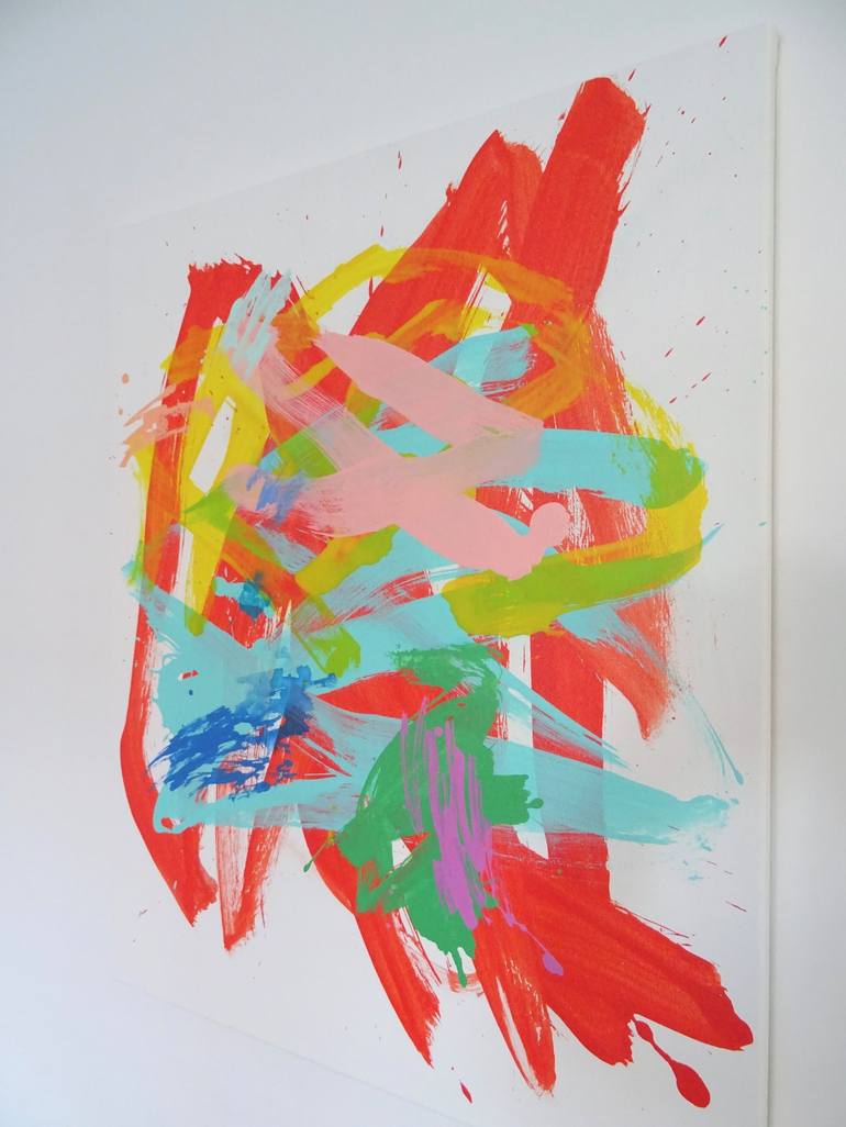 Original Abstract Painting by Andy Shaw