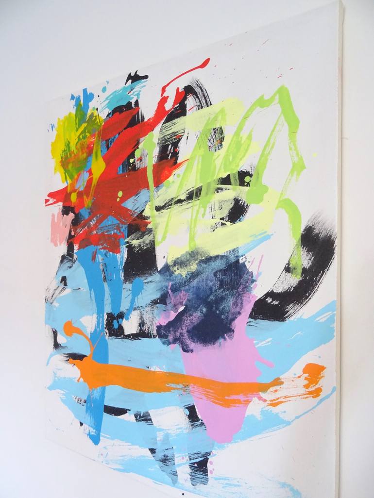 Original Abstract Painting by Andy Shaw