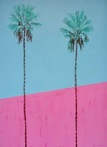 Print of Pop Art Tree Paintings by Andy Shaw