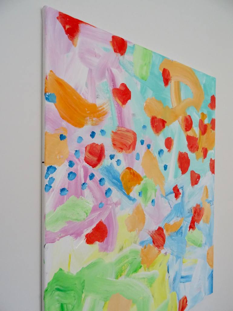 Original Abstract Expressionism Abstract Painting by Andy Shaw
