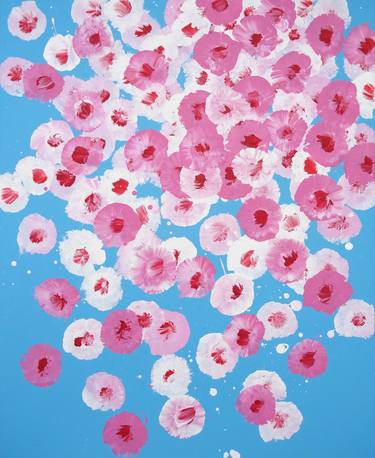 Original Pop Art Floral Paintings by Andy Shaw