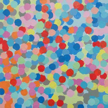 Original Pop Art Abstract Painting by Andy Shaw