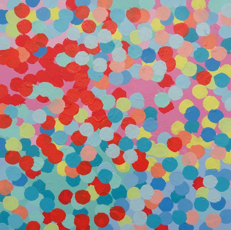 Print of Pop Art Abstract Paintings by Andy Shaw