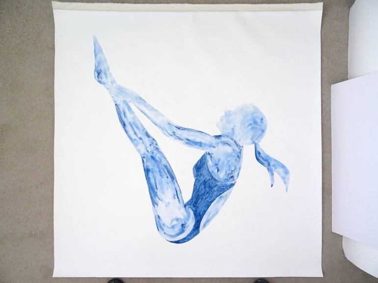Original Figurative Body Painting by Andy Shaw