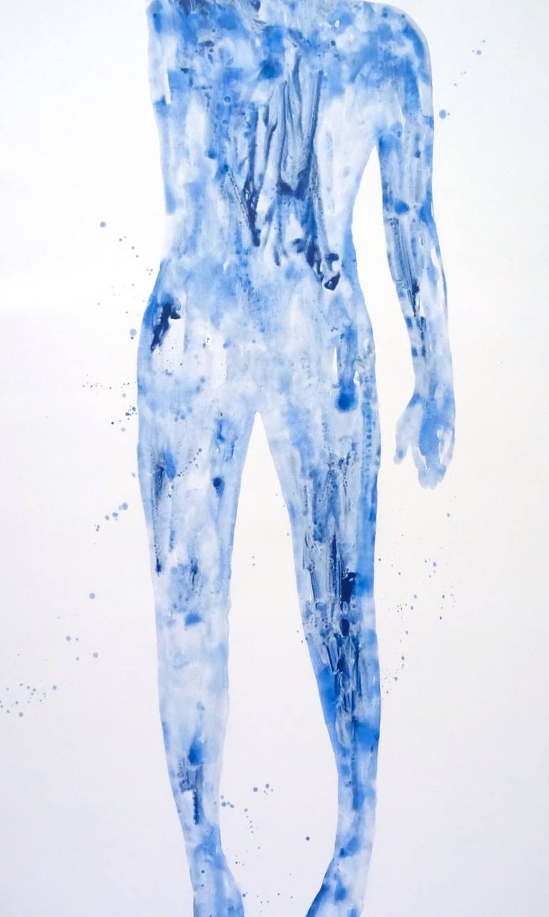 Original Contemporary Water Painting by Andy Shaw