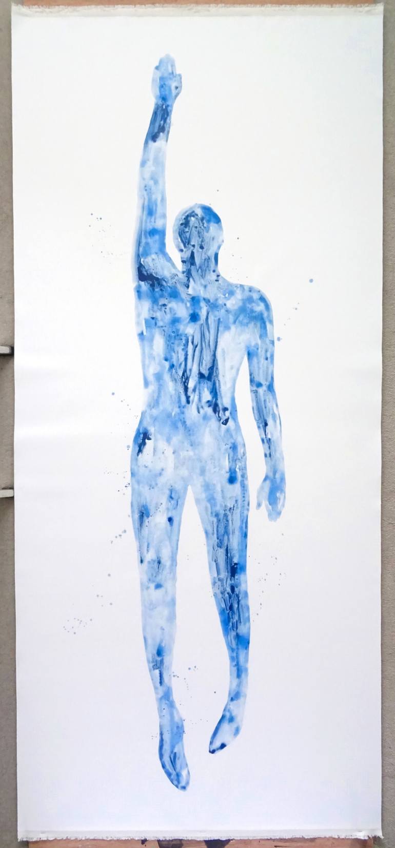 Original Contemporary Water Painting by Andy Shaw