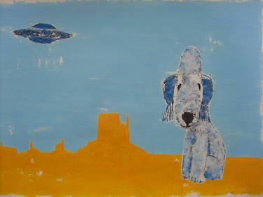 'Utah UFO Bedlington Terrier Dog' thumb