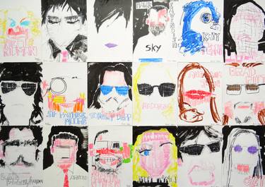 Print of Documentary Pop Culture/Celebrity Drawings by Andy Shaw