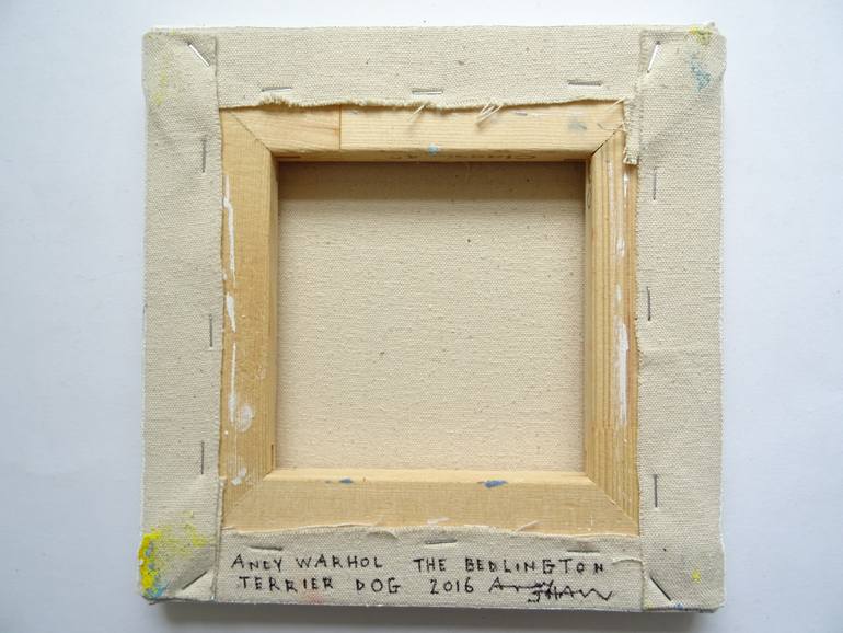 Original Folk Dogs Painting by Andy Shaw