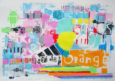 Print of Abstract Graffiti Paintings by Andy Shaw