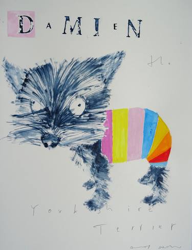 Damien Hirst the Yorkshire Terrier Dog thumb