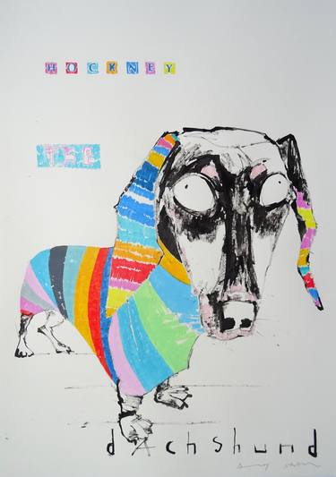 Hockney the Dachshund Dog thumb
