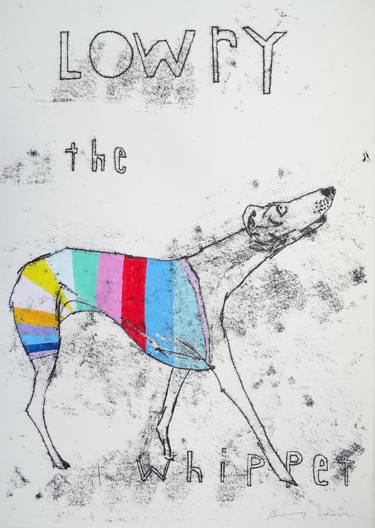 Print of Pop Art Dogs Drawings by Andy Shaw