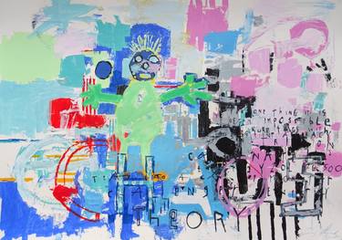 Original Abstract Paintings by Andy Shaw