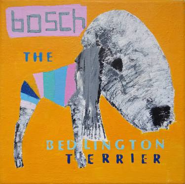Bosch the Bedlington Terrier thumb