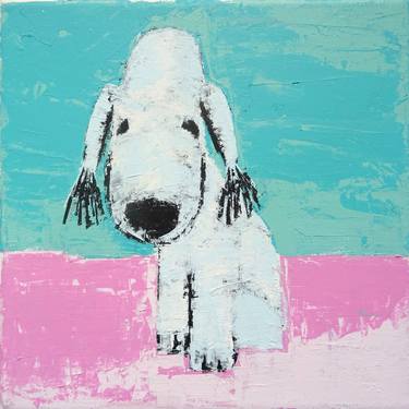 Print of Pop Art Dogs Paintings by Andy Shaw