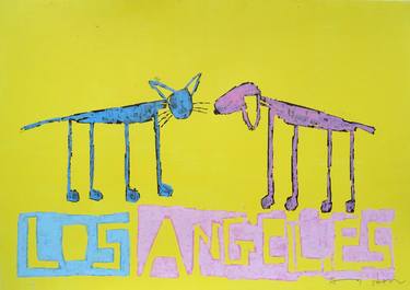 Original Pop Art Animal Paintings by Andy Shaw