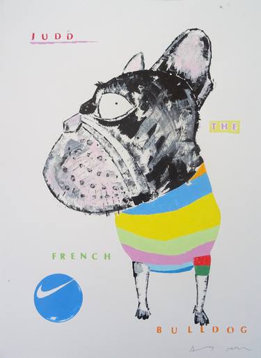Donald Judd the French Bulldog thumb