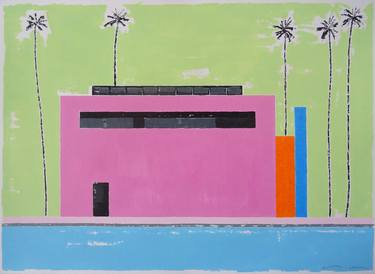 Print of Pop Art Architecture Paintings by Andy Shaw