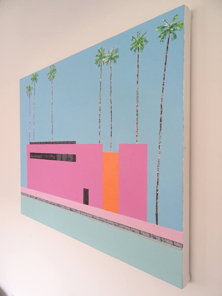 Original Pop Art Architecture Painting by Andy Shaw