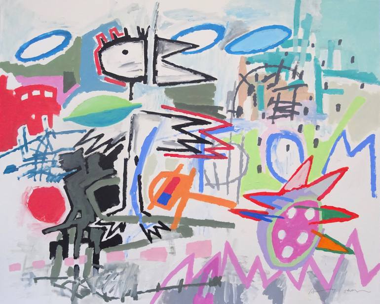 Original  Painting by andy shaw