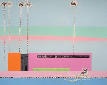 Print of Pop Art Architecture Paintings by Andy Shaw