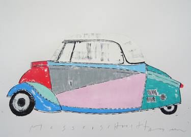 Print of Pop Art Transportation Paintings by Andy Shaw