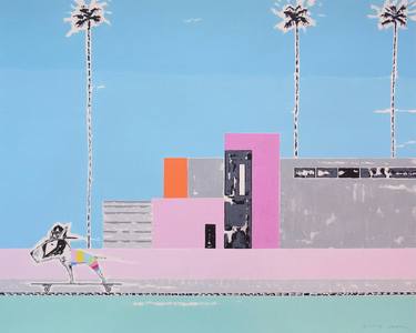 Print of Pop Art Architecture Paintings by Andy Shaw