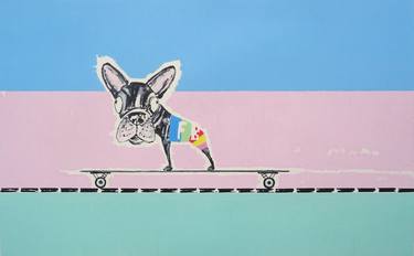 Print of Pop Art Dogs Paintings by Andy Shaw