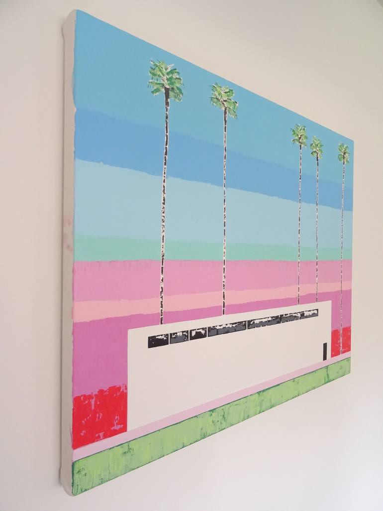 Original Pop Art Architecture Painting by Andy Shaw