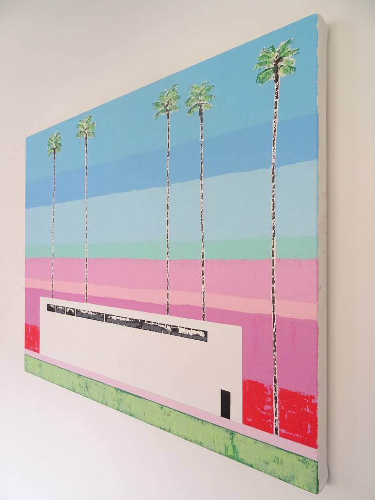 Original Pop Art Architecture Painting by Andy Shaw