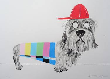 Print of Pop Art Animal Paintings by Andy Shaw