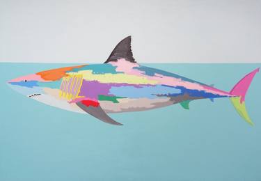 Original Pop Art Fish Paintings by Andy Shaw