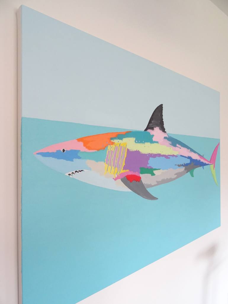 Original Fish Painting by Andy Shaw