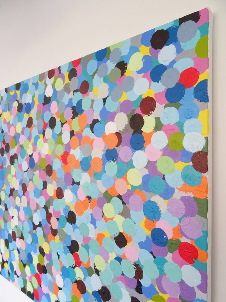 Original Abstract Expressionism Abstract Painting by Andy Shaw