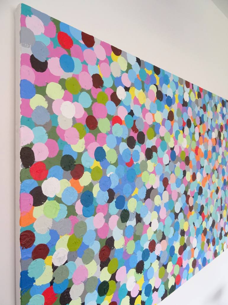 Original Abstract Expressionism Abstract Painting by Andy Shaw