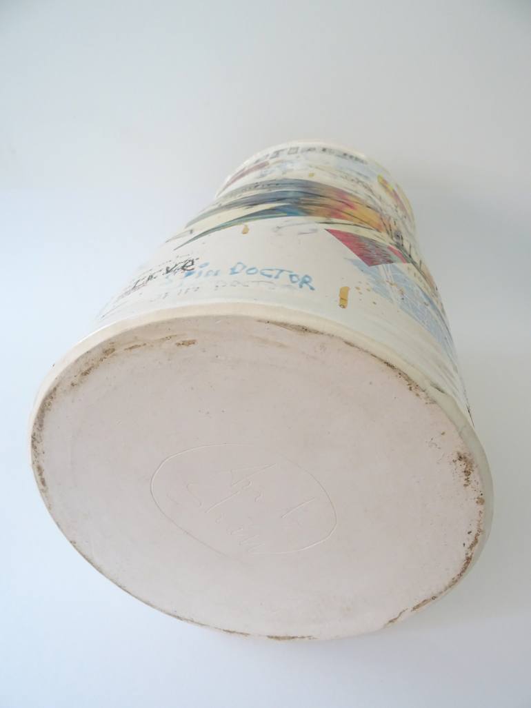 Original Expressionism Graffiti Sculpture by Andy Shaw