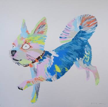 Print of Abstract Animal Paintings by Andy Shaw